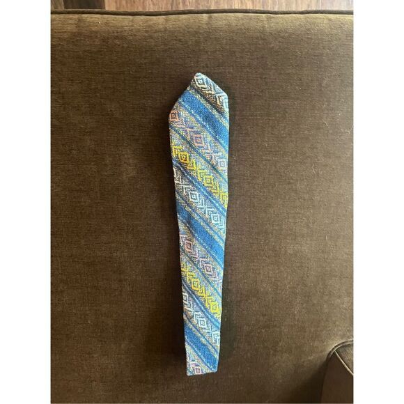 Woodward & Lothrop the men’s store vintage wool tie - Picture 2 of 4